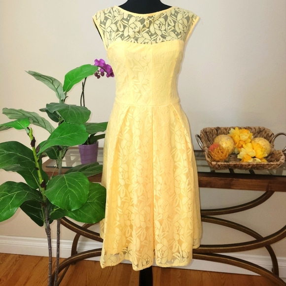 London Times Dresses & Skirts - Dress 👗, lace Sleeveless, knee high length